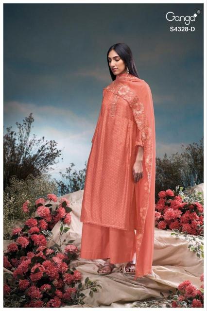 Ganga aneaa 4328 wholesale cod dress materials